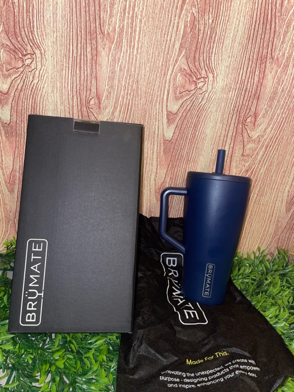 BrüMate Era Navy 30oz Straw Tumbler - Picture 5 of 7